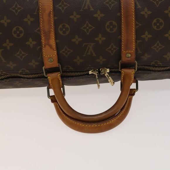 LOUIS VUITTON Monogram Keepall 55 Boston Bag M41424 - Picture 7 of 16